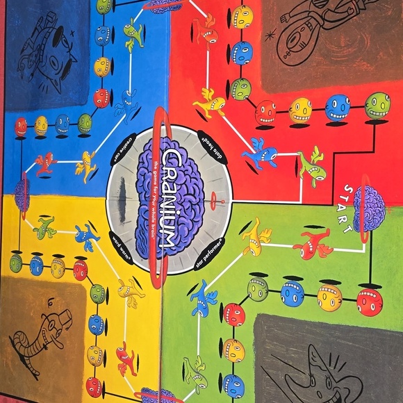 Vintage Cranium Board Game Box Opened - Picture 10 of 13